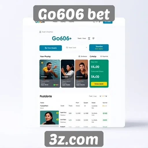 Avaliação da interface do usuário do Go606 bet