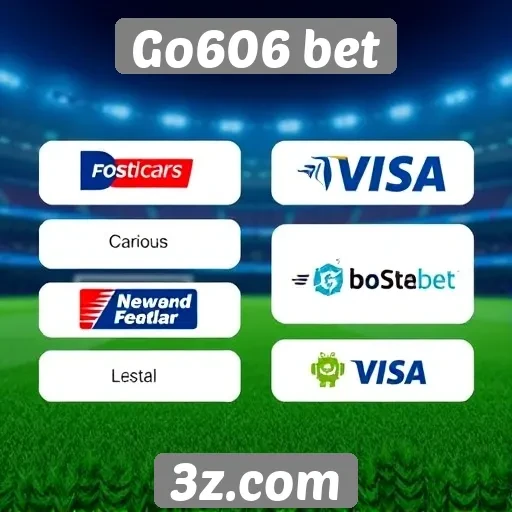 Métodos de pagamento disponíveis no Go606 bet