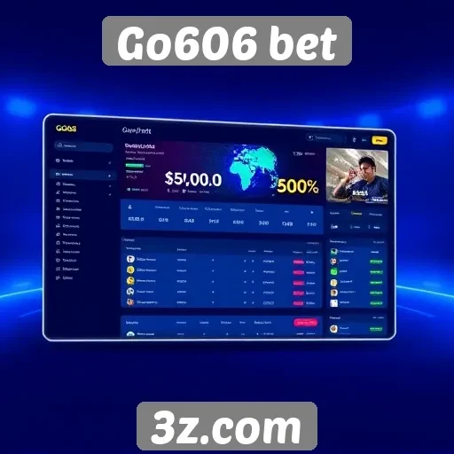 Facilidade de uso da interface da Go606 bet